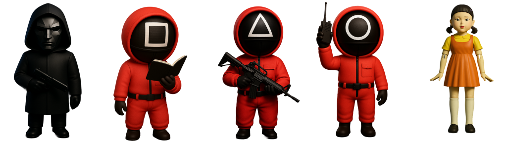 Sqiud Gamebler Custom Characters